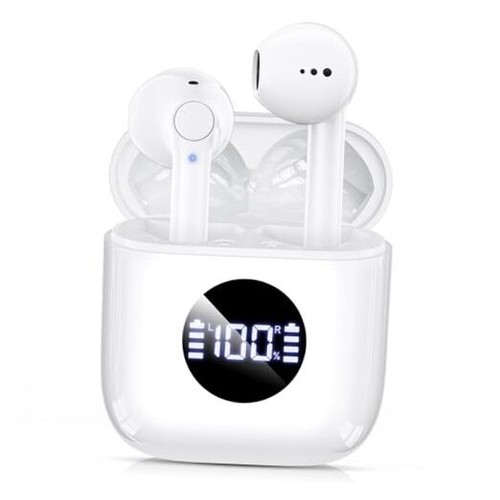 Wireless Earbuds, Bluetooth 5.3 Kopfhörer mit Ladecase, leicht  - Bild 1 von 8