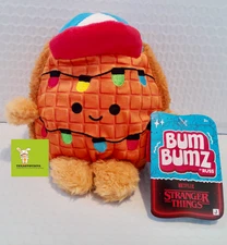 Stranger Things NETFLIX WAFFLE 2025 Mini 4.5" BUM BUMZ Plush New **READ**