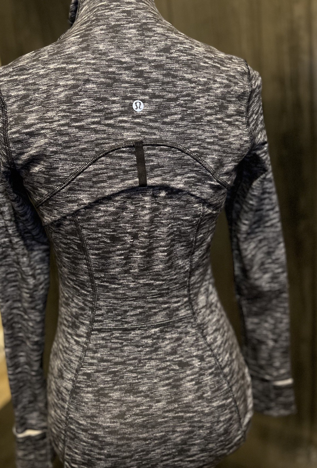 Lululemon Define Jacket Dramatic Static Black & W… - image 11