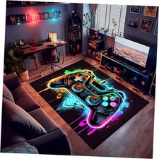 Gaming Rug for Boys Room - Gamer Rug for Bedroom and Small 36x24in Style2