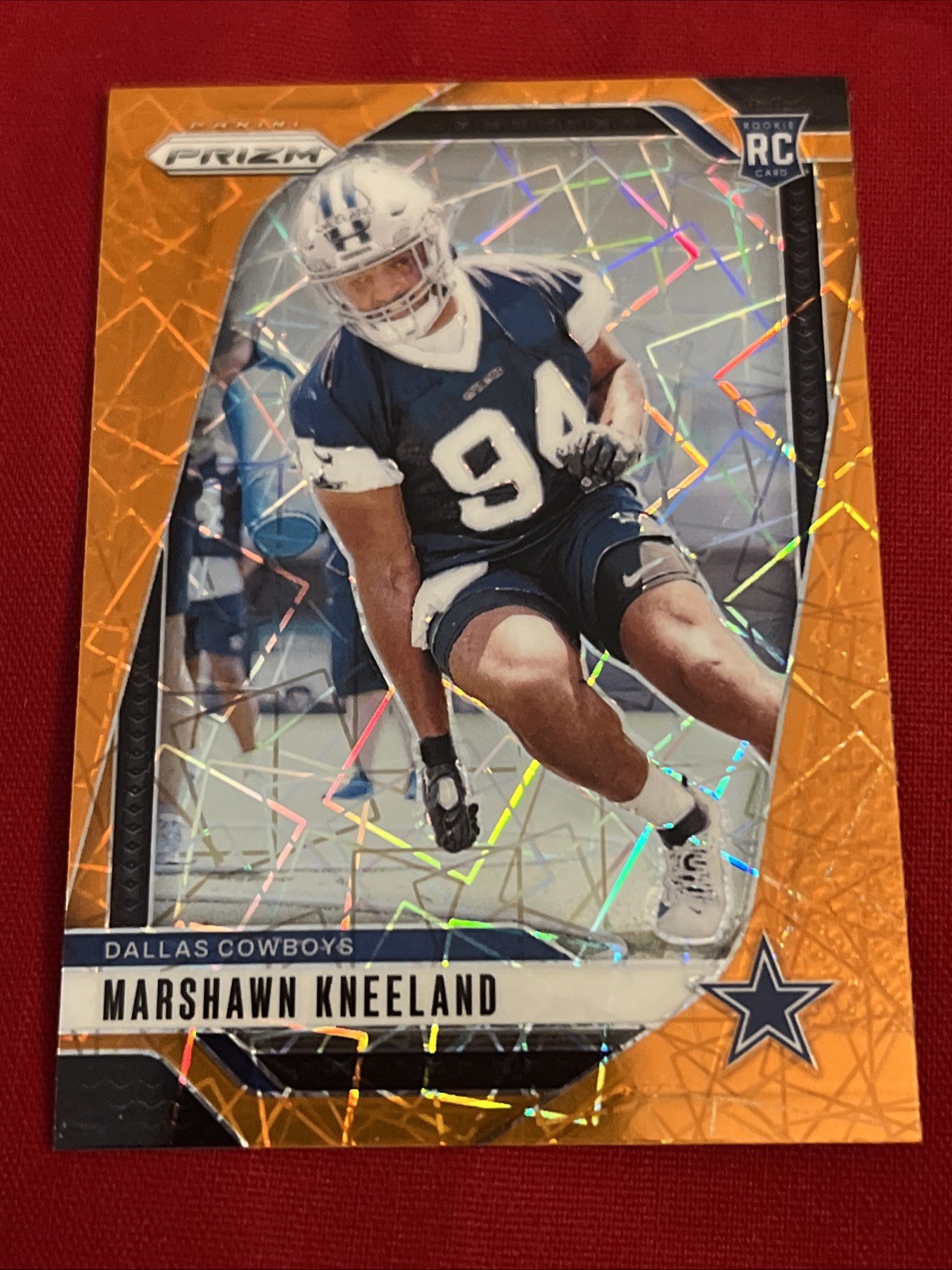 2024 Panini Prizm - Rookies Marshawn Kneeland #373 Lazer Prizm (RC)