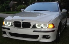 Led Smd Angel Eyes. White Color For Bmw E39 1996-2000 Prefacelift Led Smd Angel Eyes. White Color For Bmw E39 1996-2000 Prefacelift