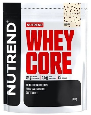 Nutrend Whey Core, Cookies - 900g (29,99 EUR/kg)