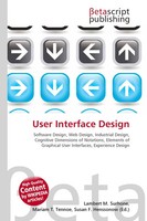 Lambert M. Surhone (U. A.) | User Interface Design | Taschenbuch | Englisch