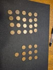 30 Vintage 1920 D&S Lincoln Wheat Pennies.  20! D Coins!