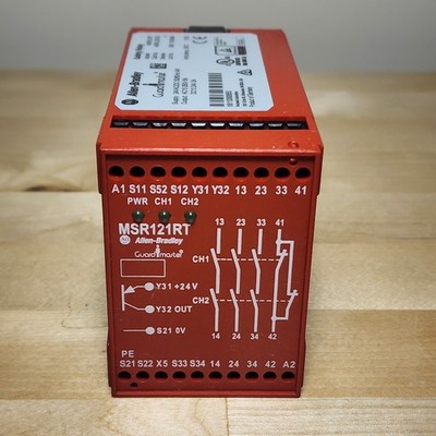 Allen-Bradley 440R-J23102 Safety Relay MSR121RT 24VAC/DC
