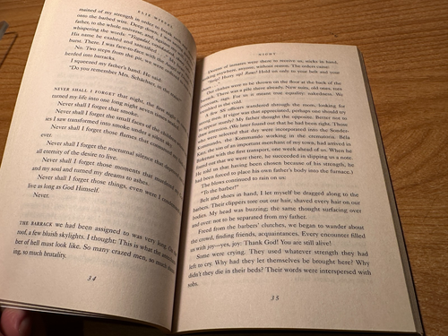 Morgendämmerung & Nacht von Elie Wiesel, Roman & Autobiographie/Jüdisches Interesse, Hill & Wang - Bild 9 von 9