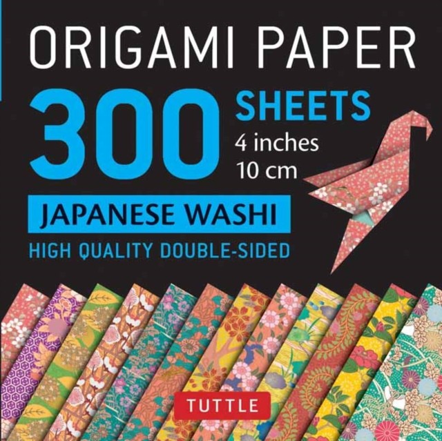 Origami Paper 300 sheets Japanese Washi Patterns 4"" (10 cm): Tuttle Origami... - Image 6