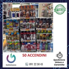 50 PZ. - ACCENDINI ADAMO ELETTRONICI FANTASY RICARICABILI