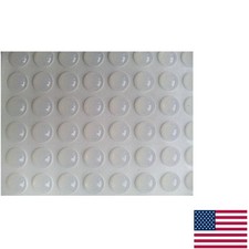 200 Self-Adhesive Rubber Bumpers - Sound Dampening  Anti-Slip Pads for Cabinets