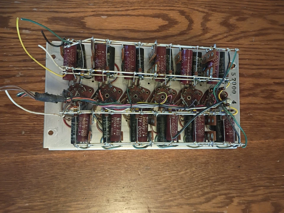 Juego completo de paneles generadores de tonos de tubo de vacío de órgano CONN vintage 57000 (16) Foto 2 de 4