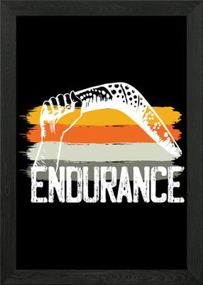 Boomerang Endurance Austra Framed Wall Art Poster Canvas Print Picture