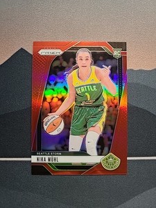 2024 Panini Prizm WNBA NIKA MUHL #75 Red Prizm /299 RC Rookie 🔥