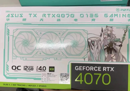 ASUS TX GAMING GeForce RTX4070-O12G GDDR6 Graphics card - 第 1/6 張圖片