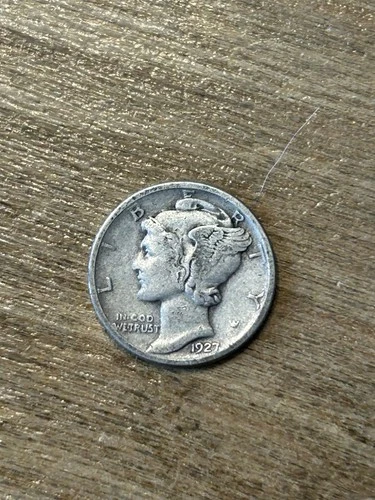 1927D Mercury Dime VG