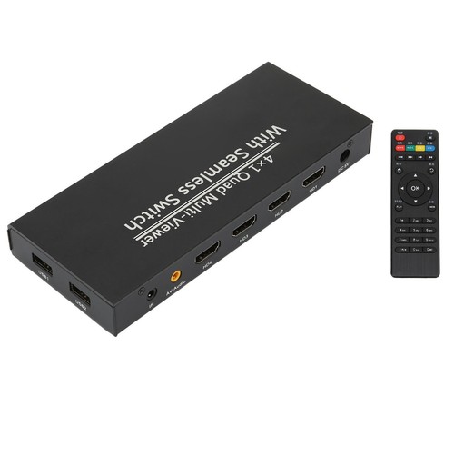 HD Multimedia Interface Video Player 4 Way Output Auto 4K Support U Disk FY - Afbeelding 12 van 30