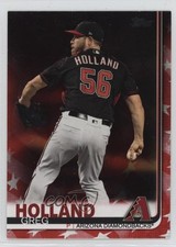 2019 Topps Update Independence Day /76 Greg Holland #US190 2s1
