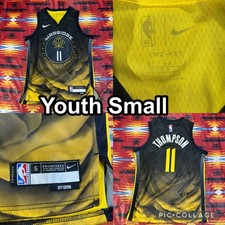 Klay Thompson Golden State Warriors Nike City Edition Swingman Jersey Small