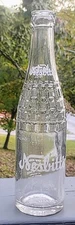 Vintage 1967 Nesbitts 10 Oz ACL Soda Bottle Nesbitt Food Products Inc, LA CA 