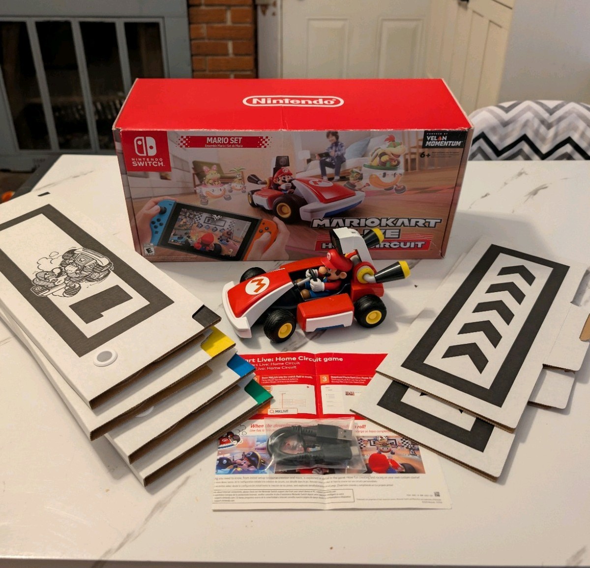 Mario Kart Live Home Circuit Mario Set Complete In Box CIB