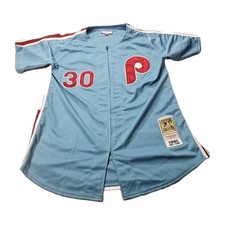 Mitchell & Ness Cooperstown Dave Cash #30 Philadelphia Phillies Jersey Sz 52/XL