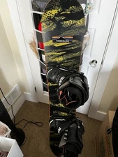 Alibi Snowboard With Boots And Bindings