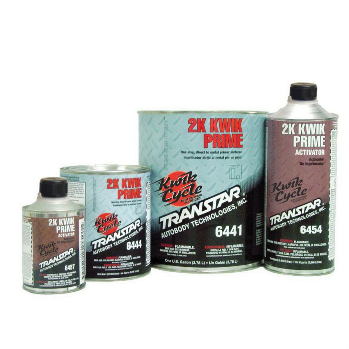 Transtar Autobody Products 6454 2K Kwik Primer Activator, 1 qt Can, Clear to Pal