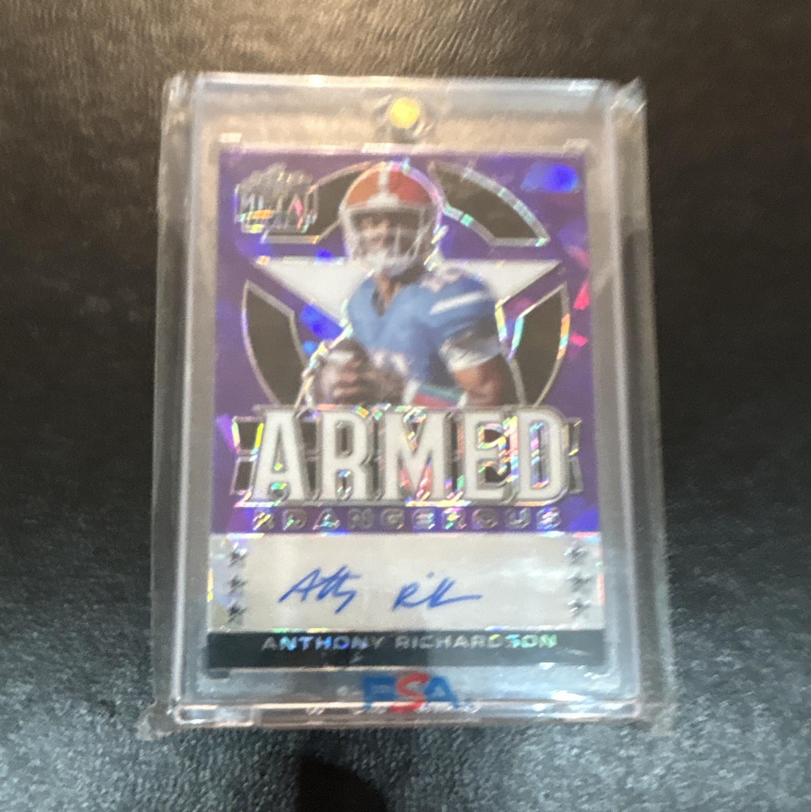 Leaf 2022 Metal Draft Armed & Dangerous Anthony Richardson Auto AD-AR1 15/15