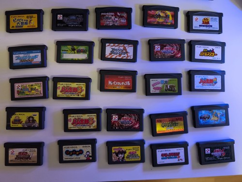 Pack Juegos Game Boy Advance / NINTENDO GBA / GENUINE ORIGINALES / JAP - Imagen 4 de 4