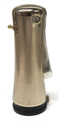 RONSON VARAFLAME LITE TIME Cigarette Lighter with WATCH in base used untested xx
