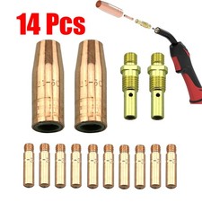 Welding Gun Kit .035" for Lincoln 100L Tweco Mini/ 1 Tip-Diffuer-Nozzle