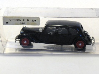 Dubray / Citroën Traction 11 B 1939 Taxi - #16 - scale 1/43