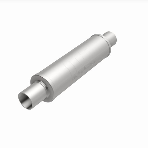 MagnaFlow 10415 4-inch Round Straight-Through Performance Exhaust Muffler - Picture 8 of 10