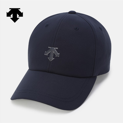 NEW DESCENTE Swiss Triathlon Woven Ball Cap NAVY UNISEX SIZE