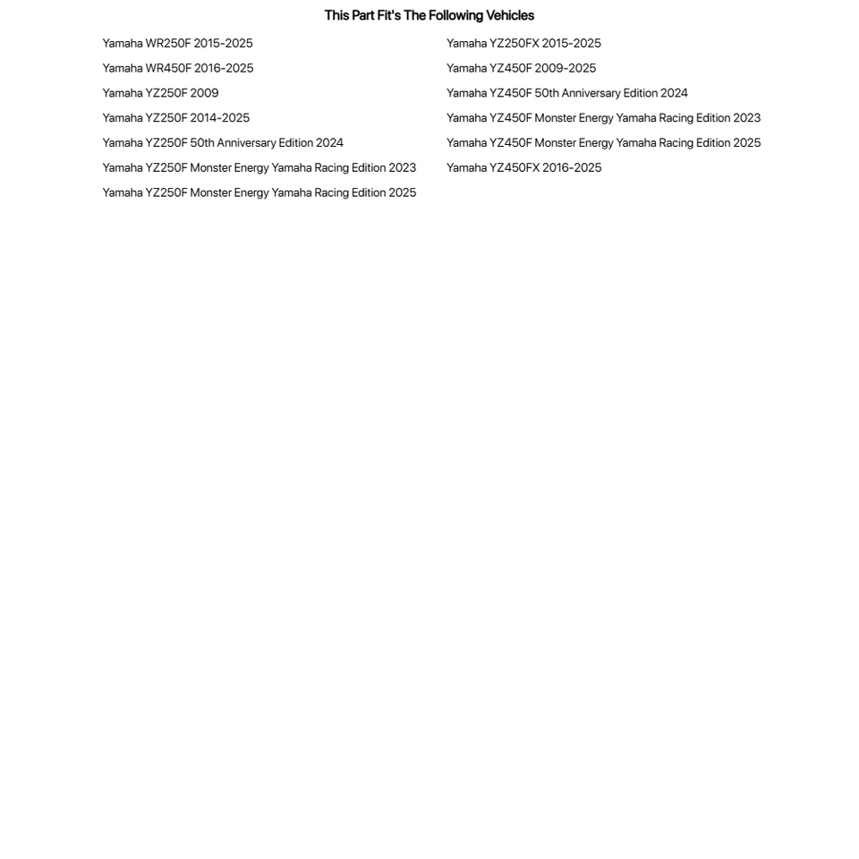 图斯克联动轴承套件适用于雅马哈 YZ250F 2009,2014 - 2023 — 第 4/4 张图片