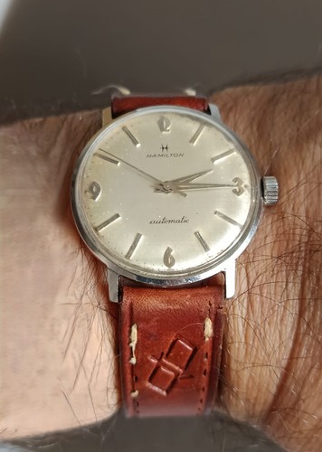 1965/67 - Vintage Orologio Automatico Hamilton A-506 Svizzero da Uomo cal. 689A - Foto 3 di 13