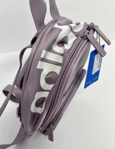 adidas Originals Santiago Mini Rucksack Pastell Lila, Reise Sporttasche, NEU - Bild 3 von 6