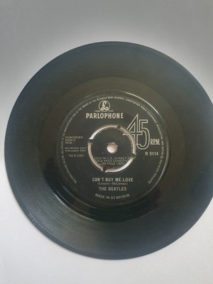 Beatles - Cant Buy Me Love - 1964 UK 7'' vinyl record Rare PKT version