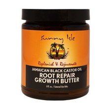 Sunny Isle Jamaican Black Castor Oil Root Repair Growth Butter 8 Oz. Case of 6