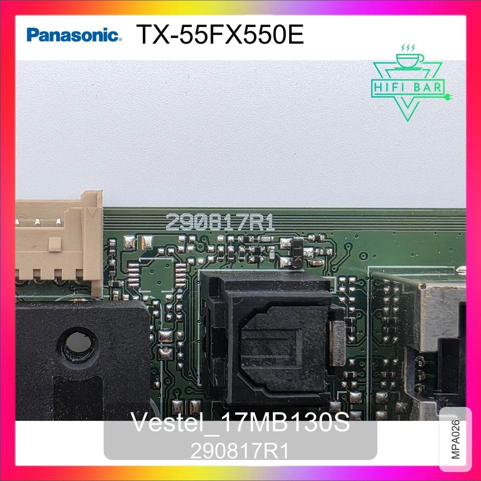 ✅ Carte Mère pour TV Panasonic TX-55FX550E Vestel 17MB130S 290817R1 ✅ - Photo 4/4