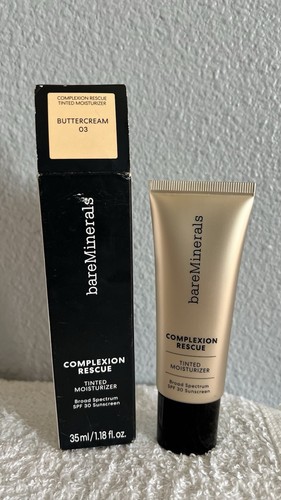 bareMinerals COMPLEXION RESCUE Tinted Moisturizer-BUTTERCREAM 03-SPF30-35ml-New