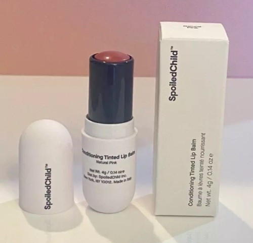 SPOILED CHILD Conditioning Tinted Lip Balm Natural Pink FULLSIZE NWB