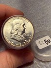 (#102651) Franklin Half Dollar:  1962 Original BU roll.  Blazing!   (see video!) — photo 1