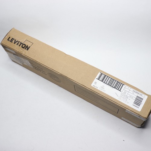 Leviton eXtreme Patch Panel with Cable Management Bar Black 69586-U24
