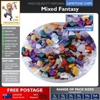 Mixed Fantasy Gemstone Chips | GENUINE Natural Tumbled Gem Stone | Crystal Mix