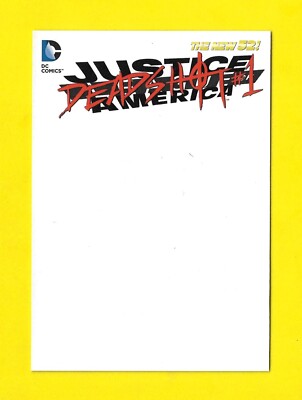 2015 Cryptozoic DC Comics Super-Villains Forever Evil Blank Cover Box Topper BT4