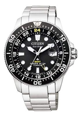CITIZEN PROMASTER MARINE BJ7110-89E ECO-DRIVE GMT DIVER`S
