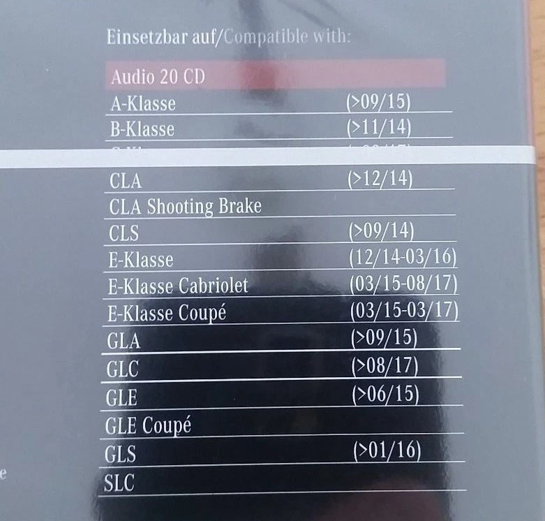 Mercedes-Benz SD Karte Garmin EUROPA NEU 2018/2019 Version 11,0 A2189063303 neu - Bild 2 von 4