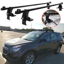 54"Car Top Roof Rack Cross Bar Luggage Carrier Cargo for Chevrolet Equinox Black