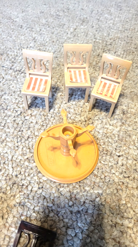 Vintage Ideal Renewal Marx Plasco Markenlos Kunststoff Puppenhaus Möbel Lot Spielzeug - Bild 6 von 24